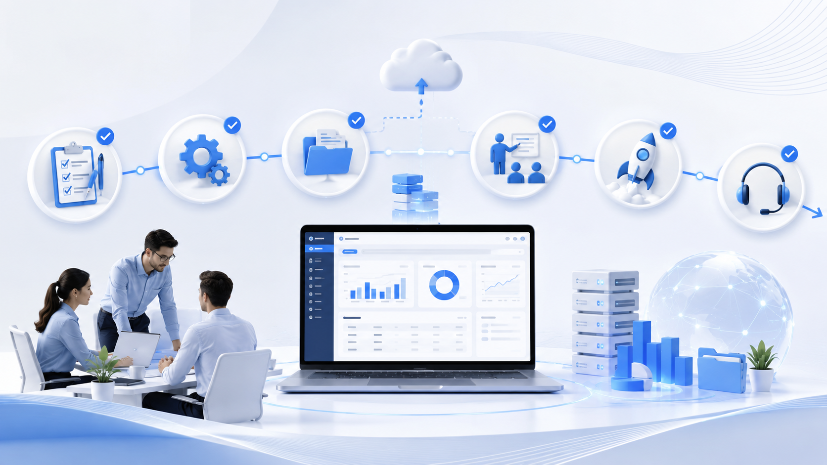 Implementación de Vertex Software ERP